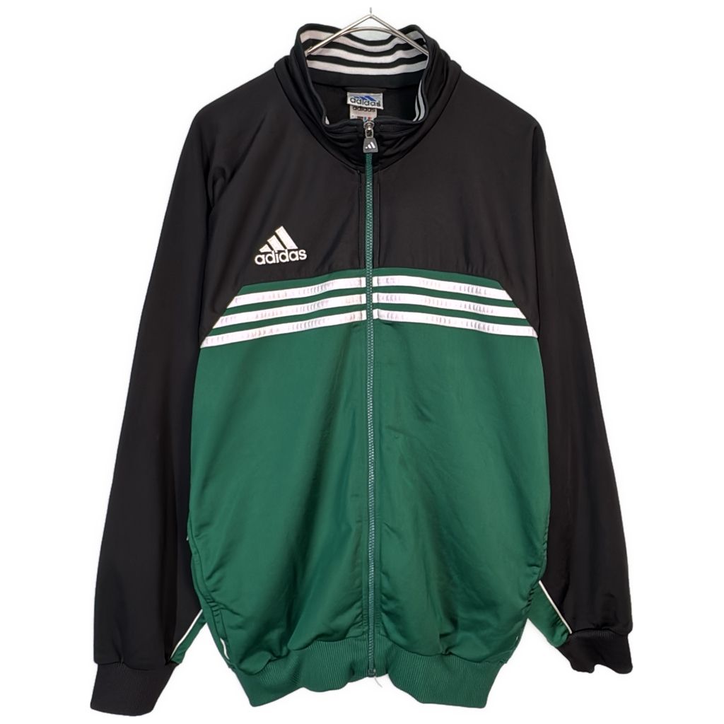 90年代  アディダス トラックジャケット スポーツ グリーン(メンズ M)中古 古着 X6956 90年代 adidas アディダス トラックジャケット スポーツ グリーン