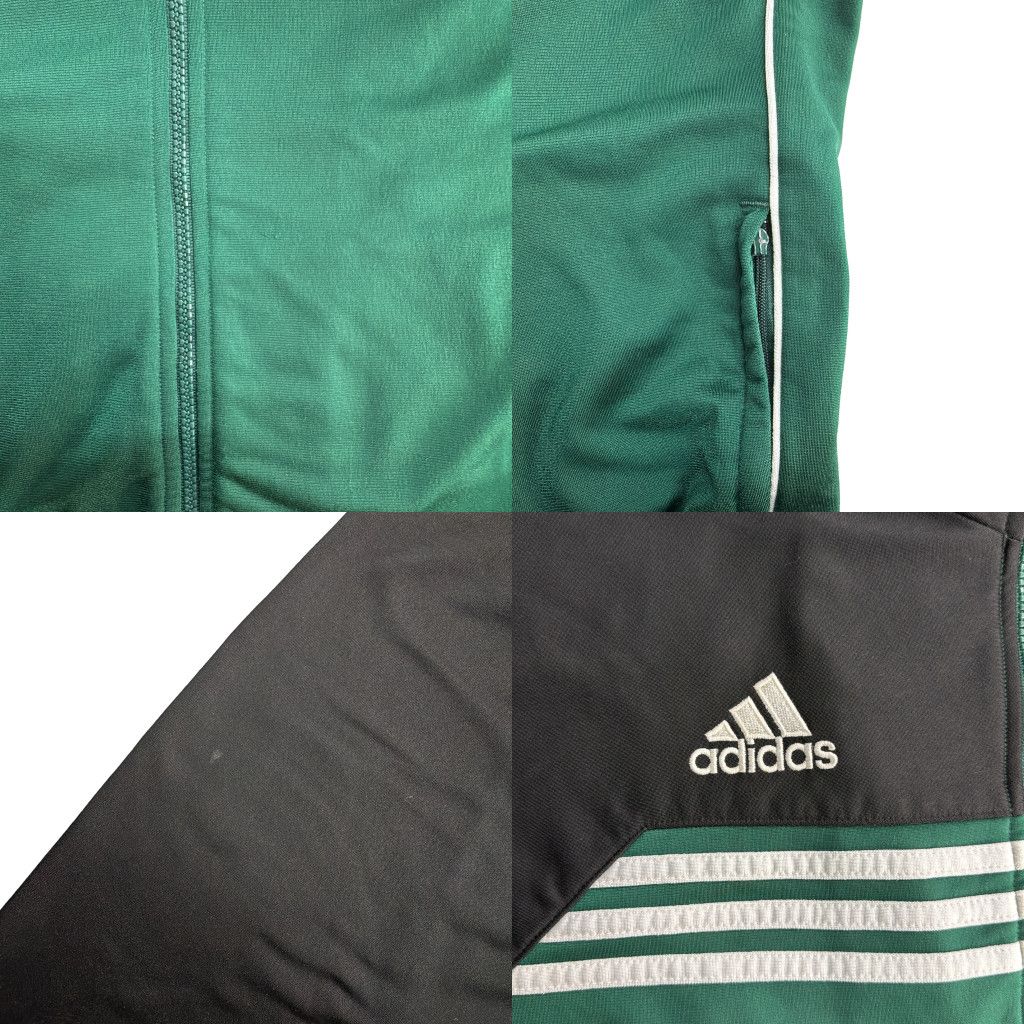 90年代 adidas アディダス トラックジャケット スポーツ グリーン