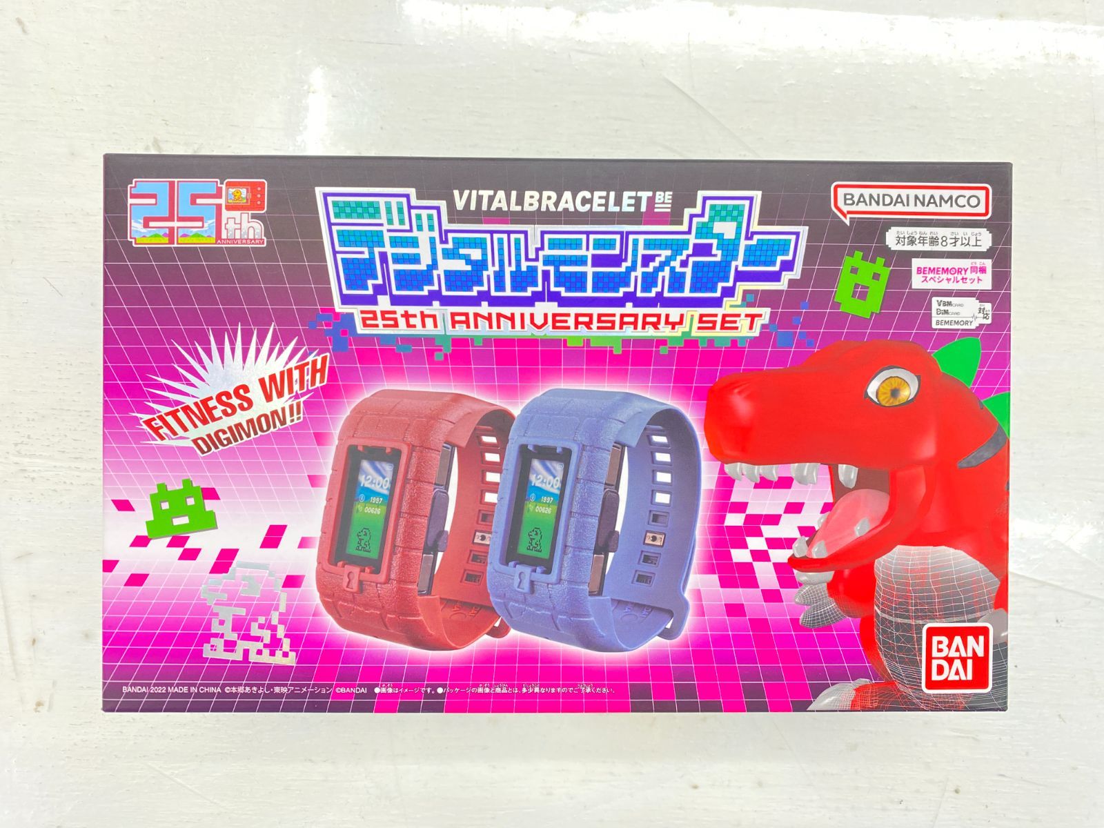 盛岡43-0094] ☆未開封☆VITAL BRACELET BE デジタルモンスター 25th