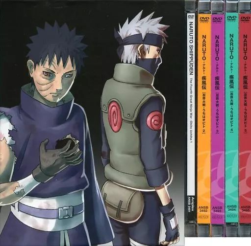 中古】アニメDVD NARUTO -ナルト- 疾風伝 忍界大戦・うちはオビト 初回