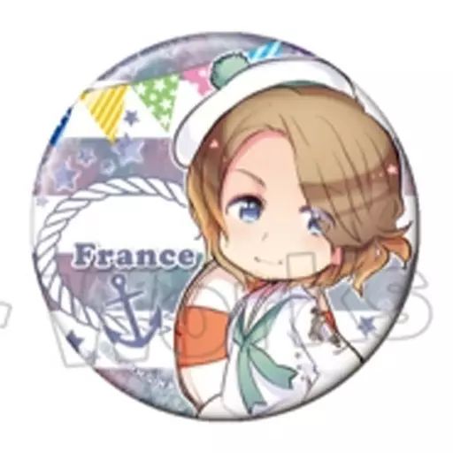 ヘタリア The World Twinkle 缶バッジ チェンジング フランス 中古】バッジ・ピンズ(キャラクター) フランス 「ヘタリア The World