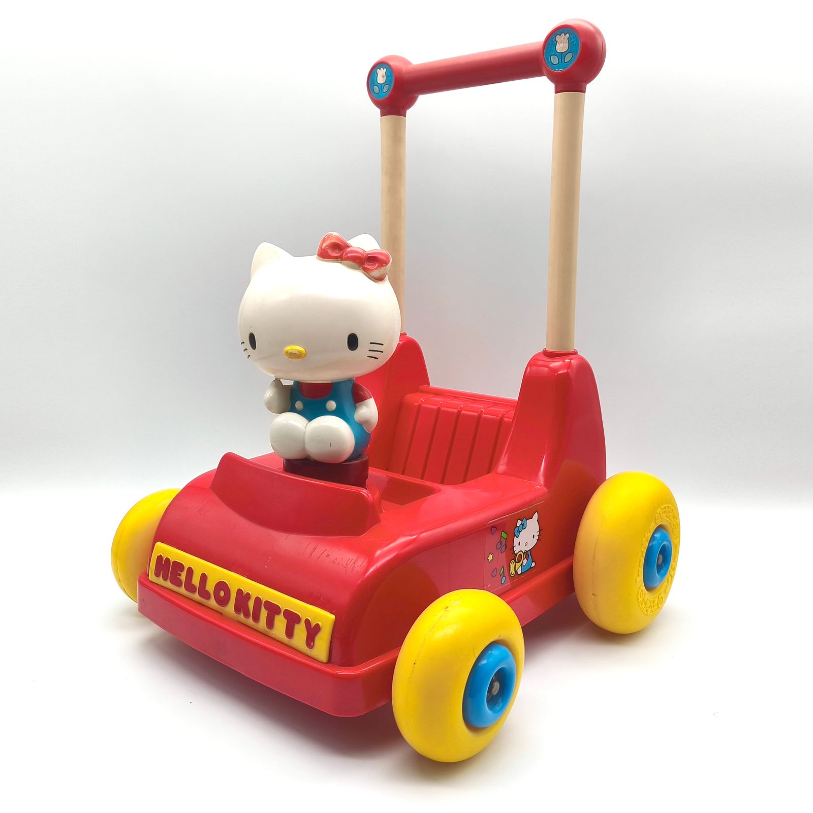 キティ　ロマンチック通り　レトロ　フィギュア　トーホー トーホー・サンリオ・ハローキティ・キティちゃん・手押し車・平成