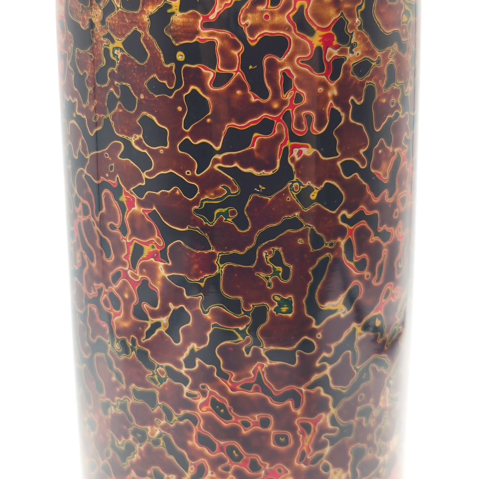津軽塗 唐塗 花瓶＆花台セット 色味に個体差あり 箱付き 【公式通販】