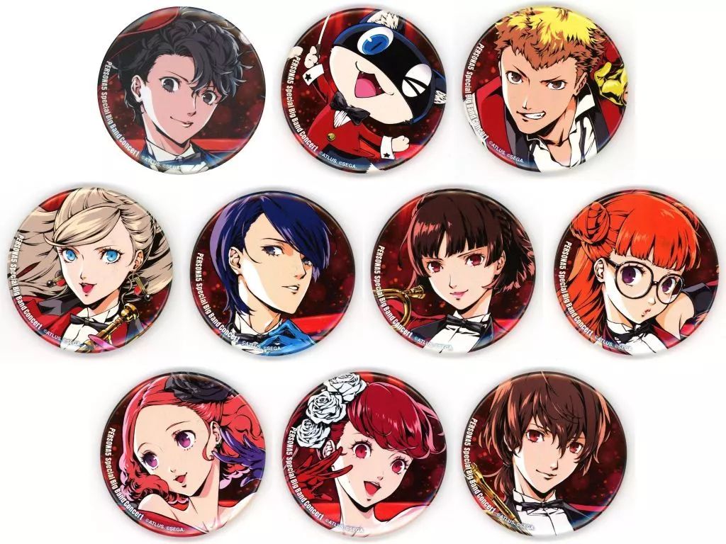 中古】バッジ・ピンズ 主人公 「ペルソナ5 スペシャル・ビッグバンド