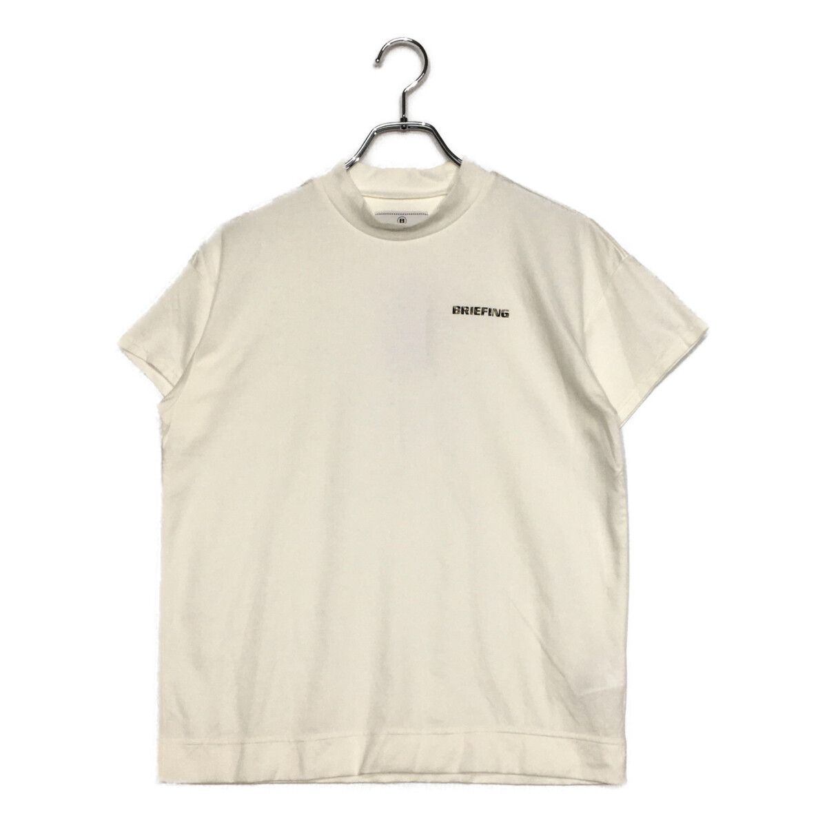 BRIEFING ブリーフィング　ゴルフ　モックネック　半袖　レディース　白 中古 レディース ブリーフィング BRIEFING 半袖シャツ M 白 ホワイト
