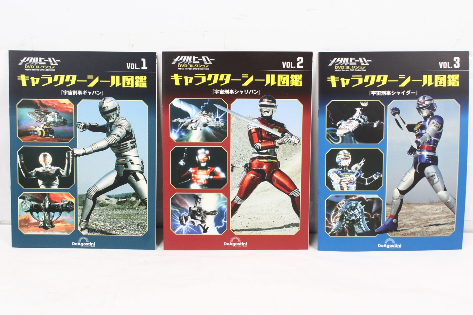 デアゴスティーニ メタルヒーロー DVDコレクション 1巻～31巻 33巻～48