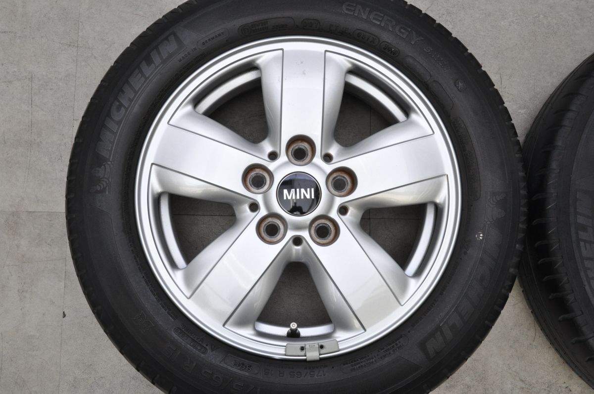 ヘリスポーク492】MINI F55 F56 ミニクーパー 純正 15in 5.5J +46