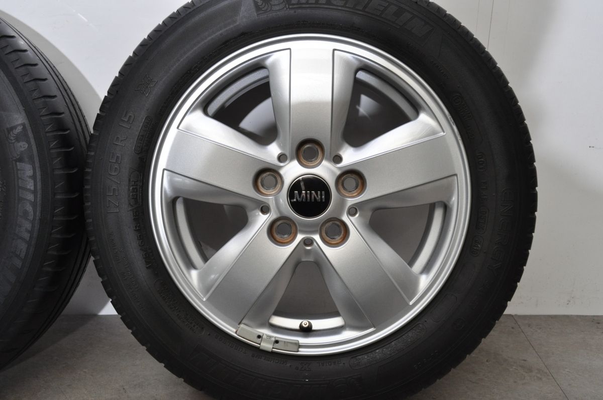 ヘリスポーク492】MINI F55 F56 ミニクーパー 純正 15in 5.5J +46 