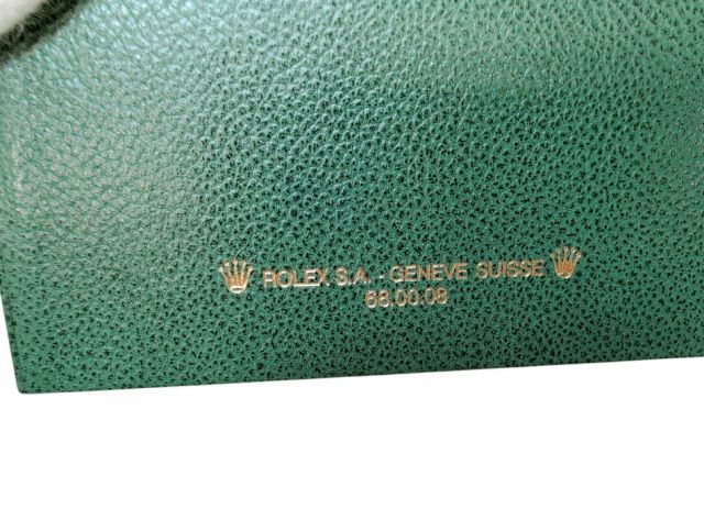 ロレックス 時計用 空き箱 ケース 空箱 緑 68.00.08 グリーン ROLEX