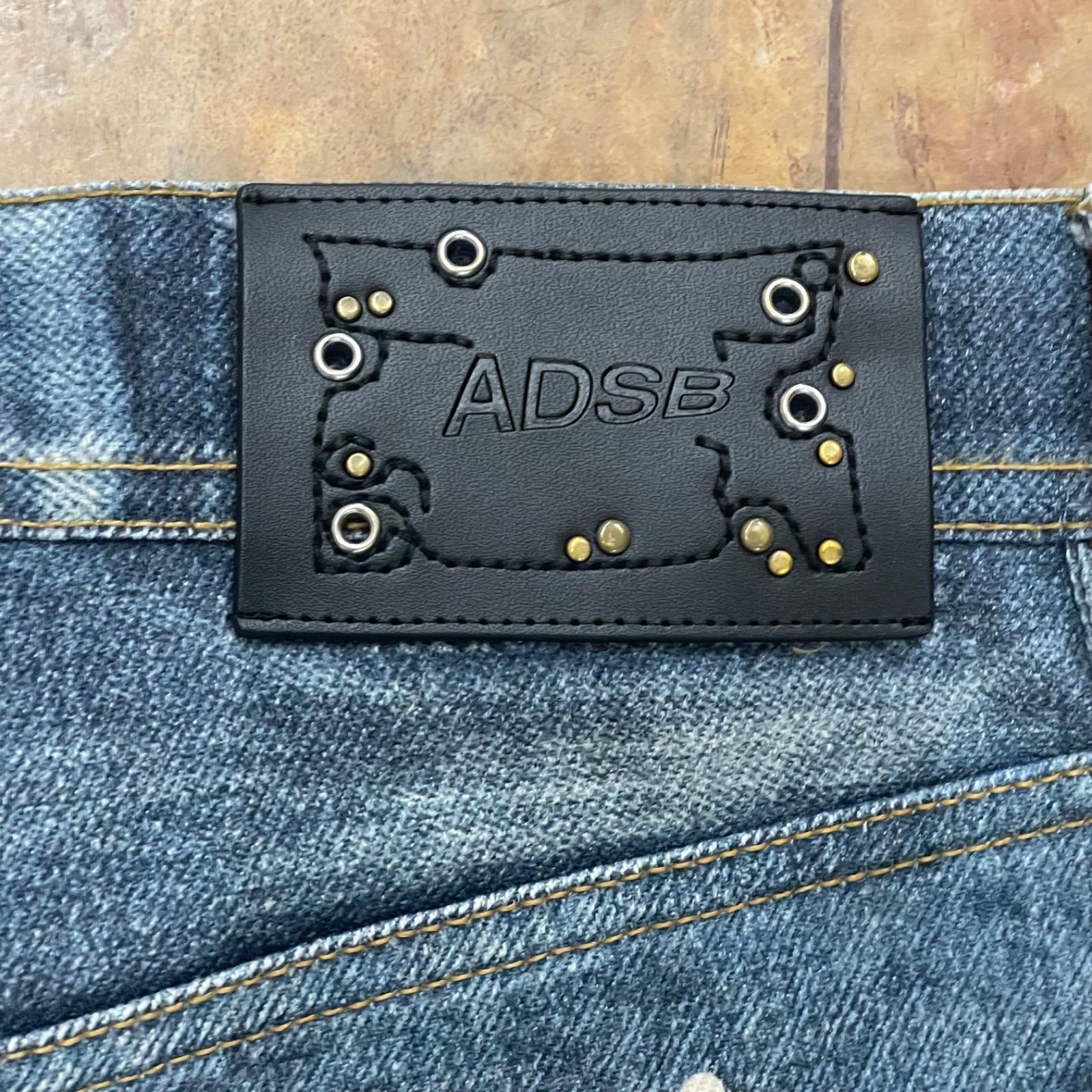 b)ANDERSSON BELL アンダーソンベル TROMPE L'OEIL PRINTED DENIM