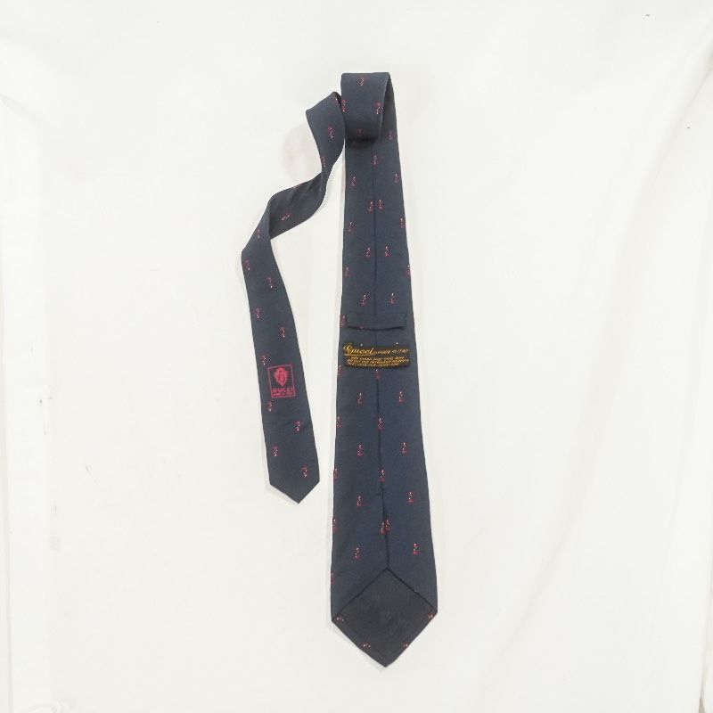 試着程度　超美品　GUCCI　グッチ　GG柄　ネクタイ　ブラック GUCCI GG柄ネクタイ ブラック ビジネス グッチ 【公式通販】
