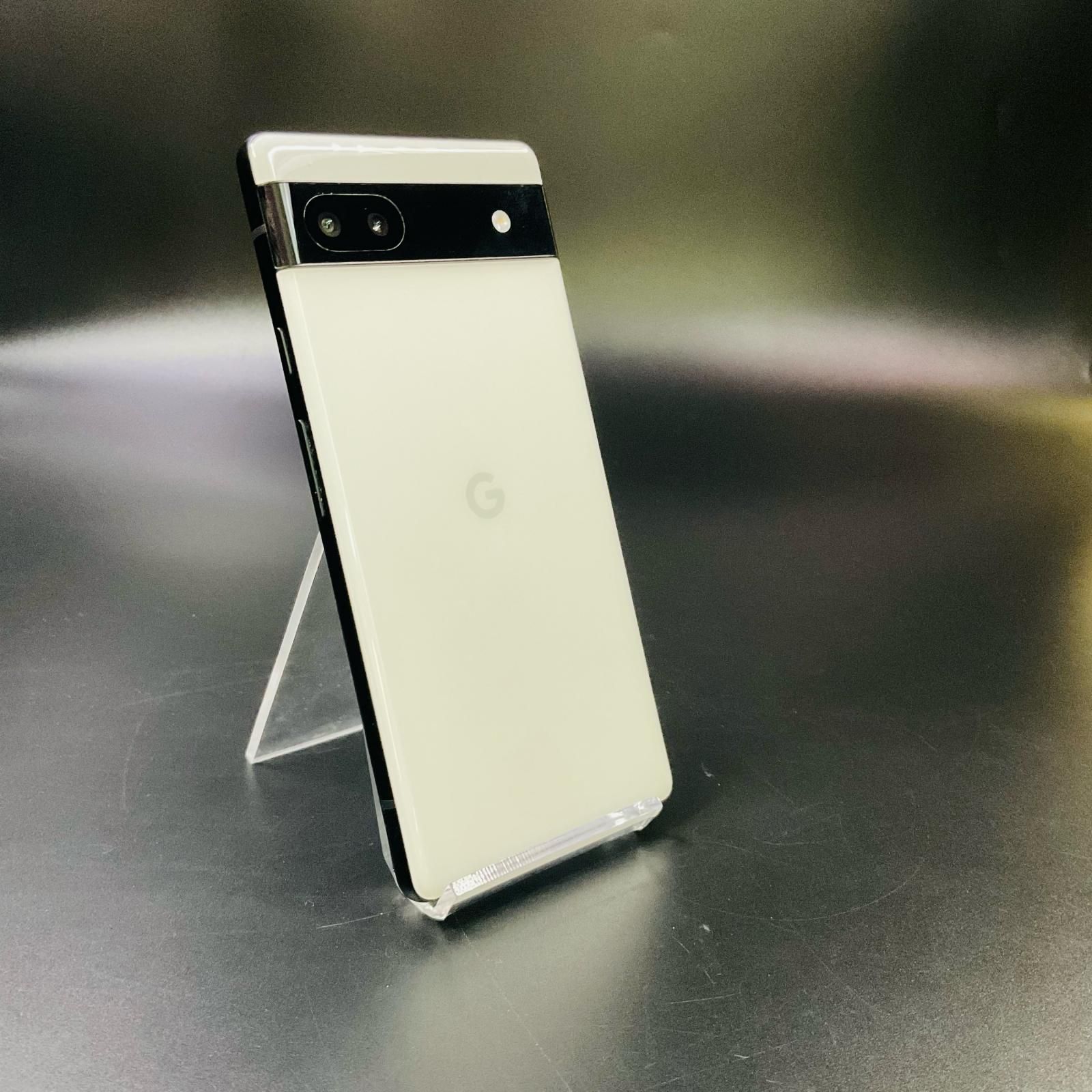 Google Pixel 6a 128GB 白ロム 美品 au - メルカリ