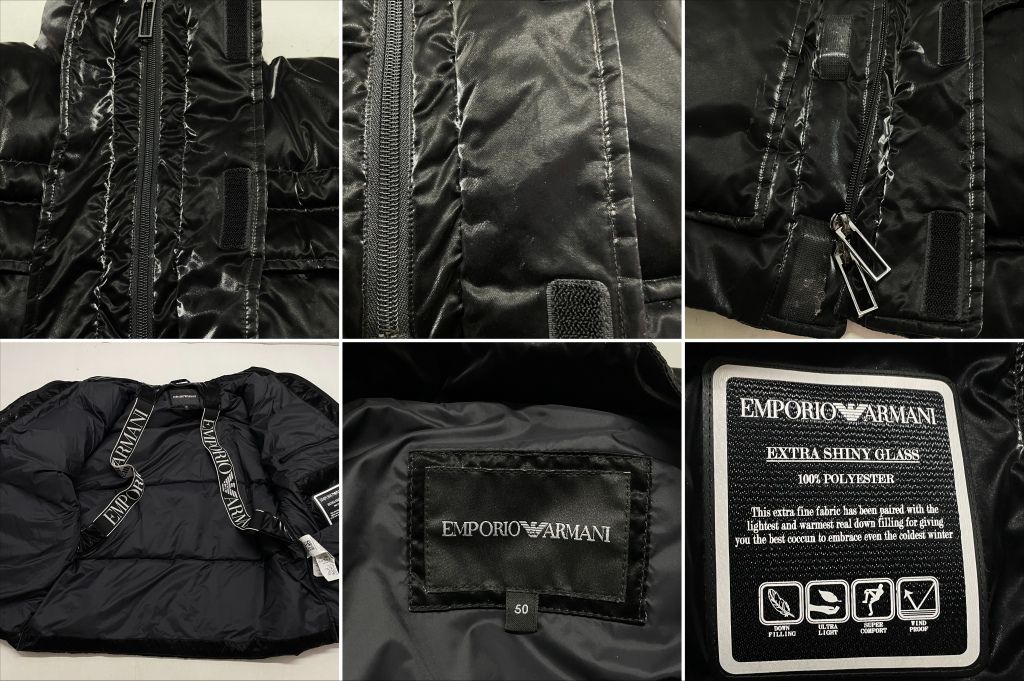 01w-6508 エンポリオ・アルマーニ Emporio Armani コーティング加工 