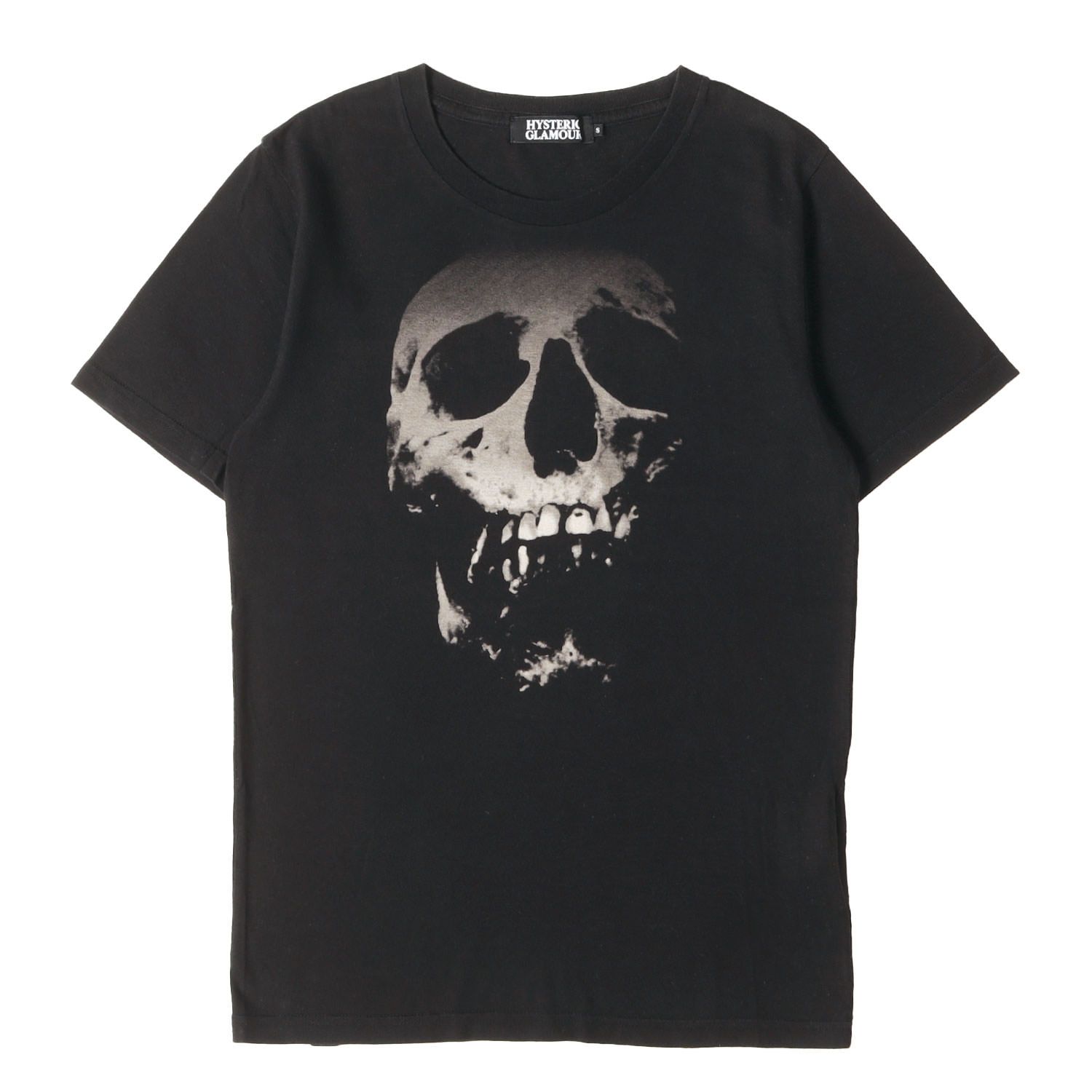 HYSTERIC GLAMOUR ヒステリックグラマー Tシャツ ブラック 黒 サイズ:S 