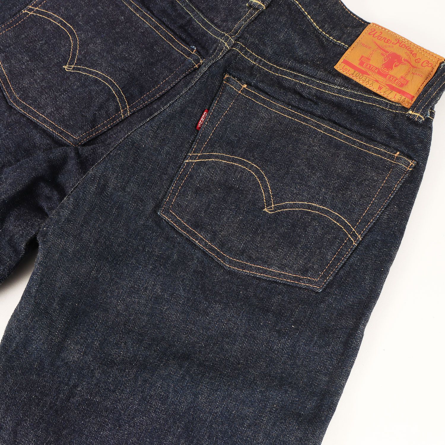 WAREHOUSE ウエアハウス パンツ インディゴ サイズ:27×34 | 濃紺