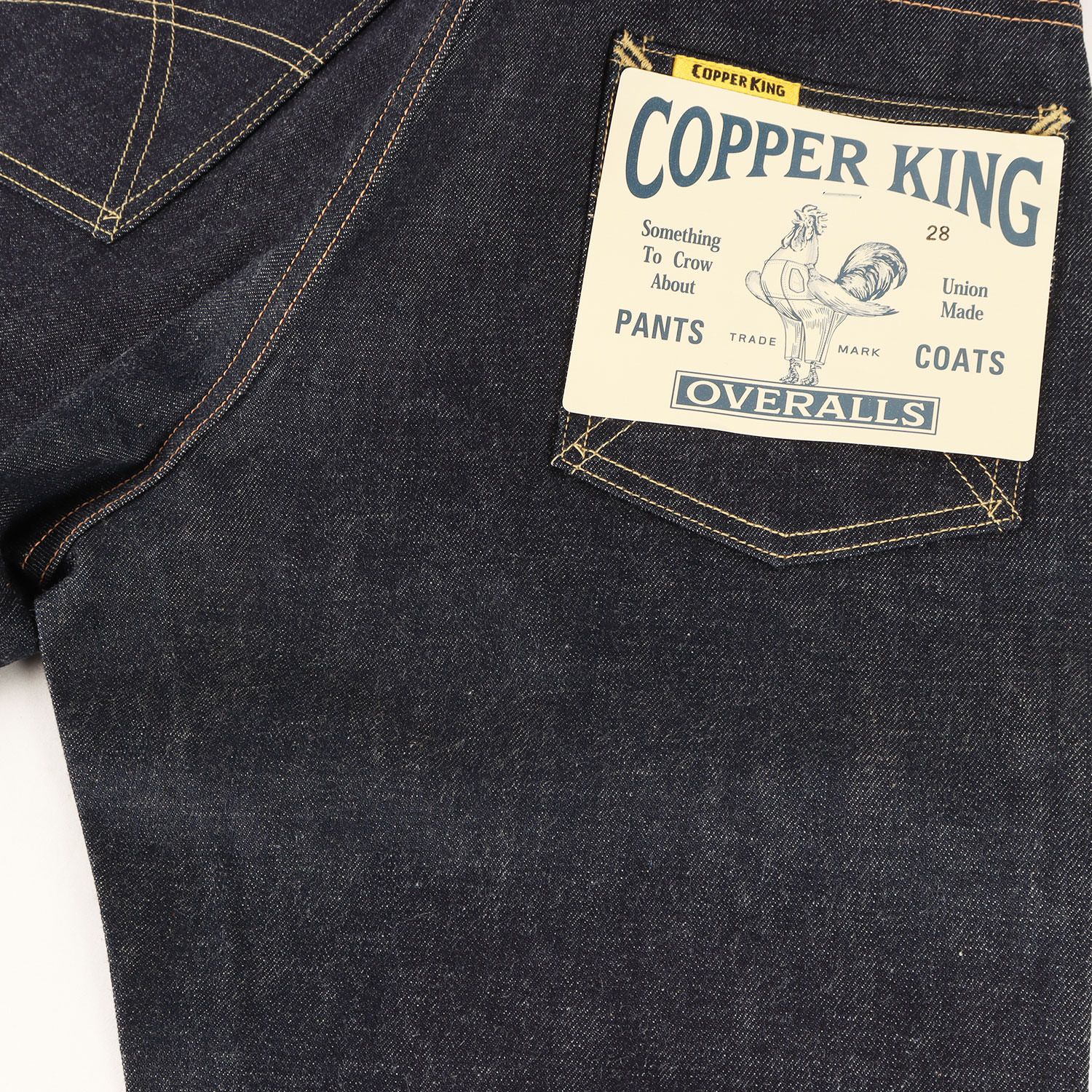 新品】WAREHOUSE ウエアハウス パンツ インディゴ サイズ:28 | COPPER 