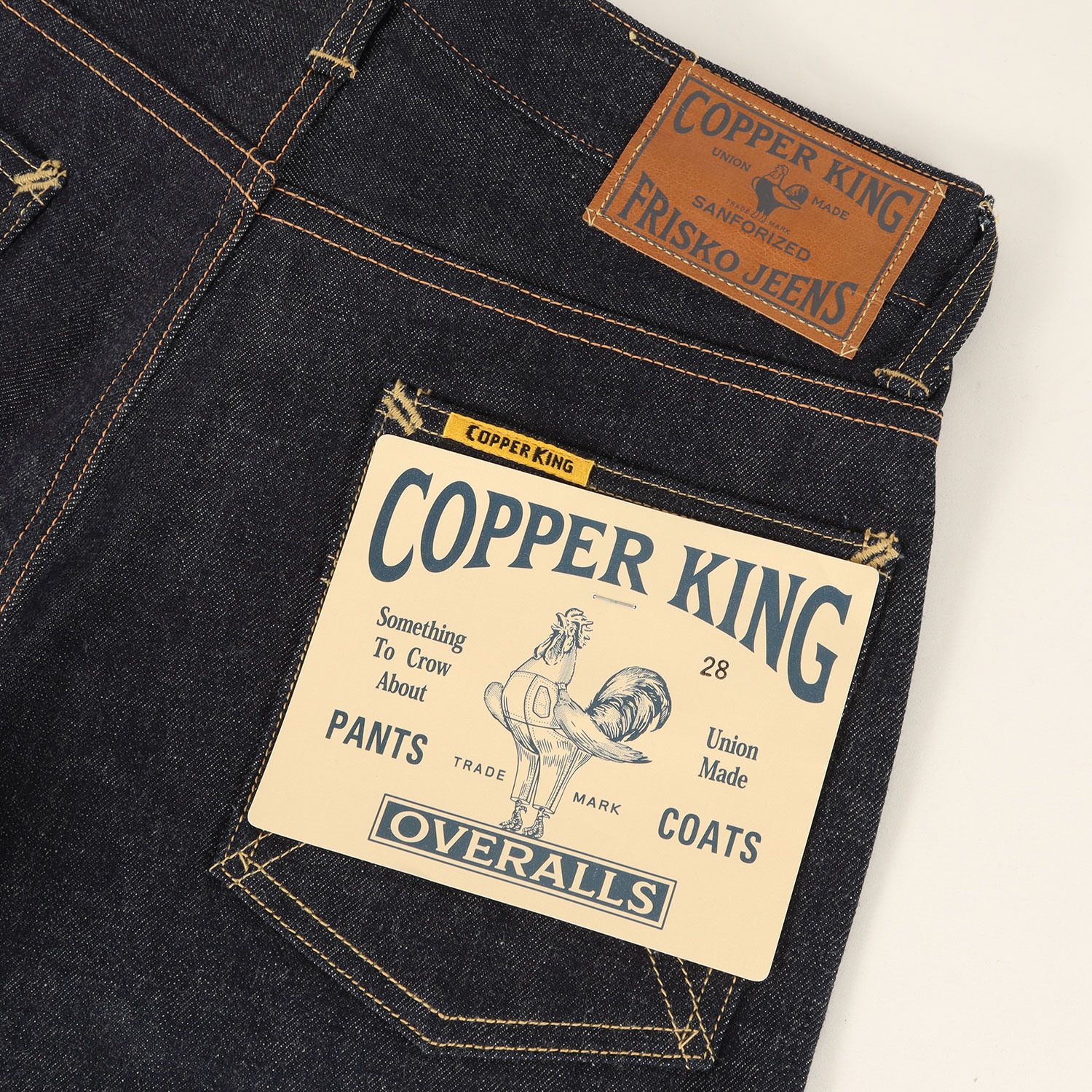 新品】WAREHOUSE ウエアハウス パンツ インディゴ サイズ:28 | COPPER