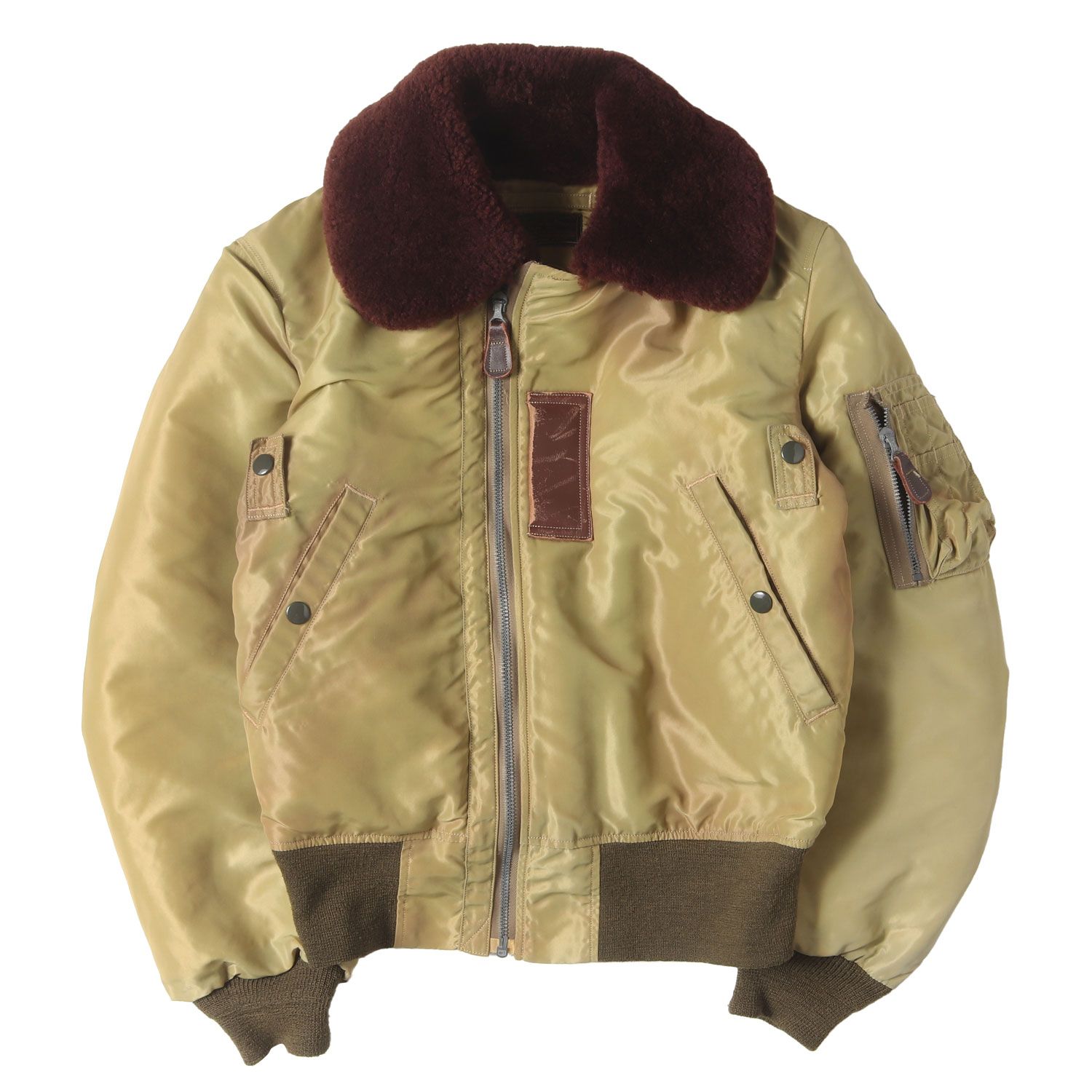 BuzzRicksons バズリクソンズ ジャケット オリーブ サイズ:34(XS) | 希少 M品番 | 90s B-15B フライトジャケット M13771 | 90年代 ヴィンテージ 古着 | アウター ブルゾン 上着【メンズ】【中古】 BuzzRicksons バズリクソンズ ジャケット オリーブ サイズ:34(XS