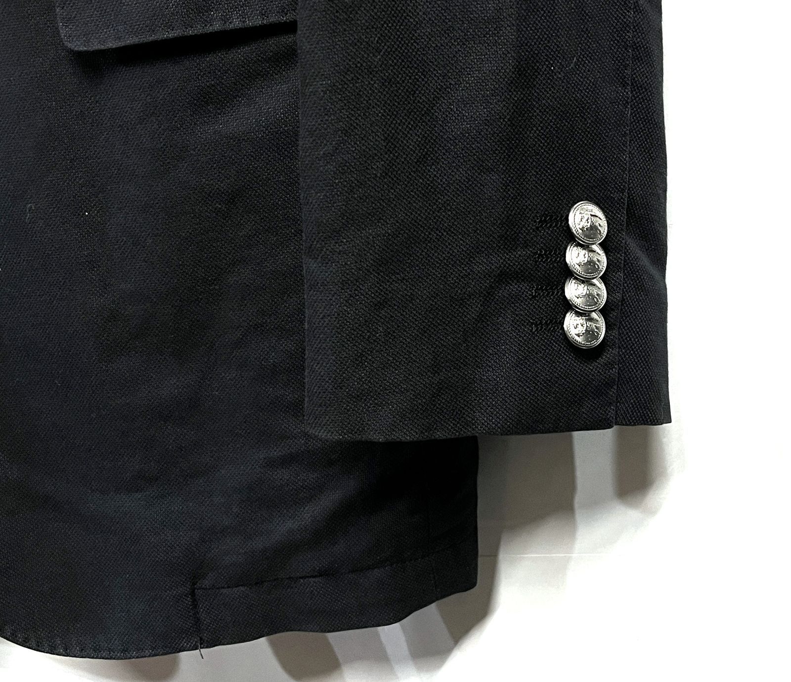 BURBERRY BLACK LABEL｜バーバリーブラックレーベル 銀ボタン 春夏