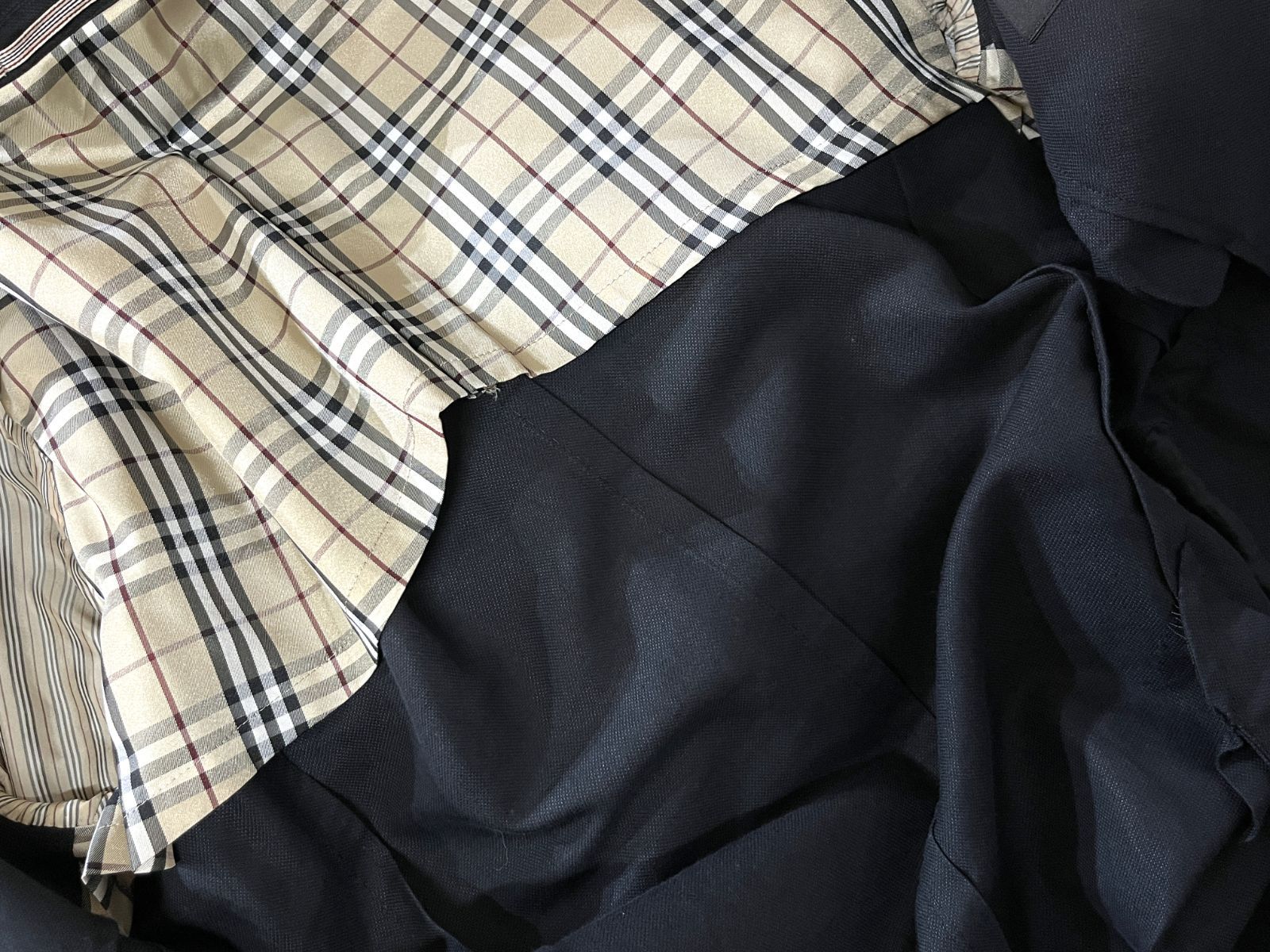BURBERRY BLACK LABEL｜バーバリーブラックレーベル 銀ボタン 春夏 