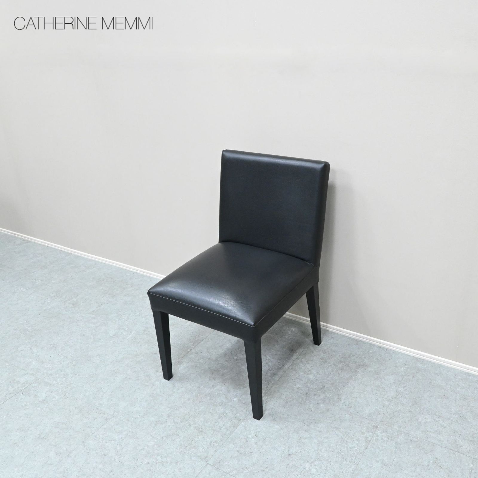 ☆展示極美品☆CATHERINE MEMMI カトリーヌ・メミ ダイニングチェア APPARTEMENT CHAIR アパルトマンチェア 総革 cassina IXC取扱