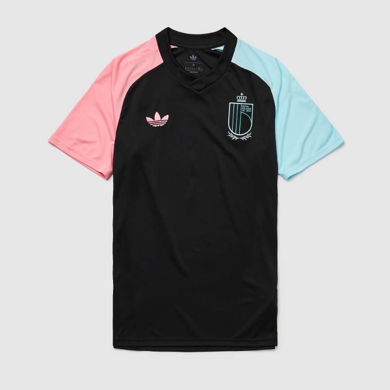 【送料無料・匿名配送】adidas Originals アディダス オリジナルス ベルギー代表 2026 公式 プレマッチ シャツ 黒 新品 正規品