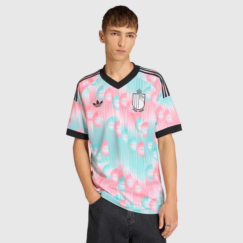 【送料無料・匿名配送】adidas Originals アディダス オリジナルス ベルギー代表 2026 公式 アウェイ シャツ 水色 マグリット 新品 正規品
