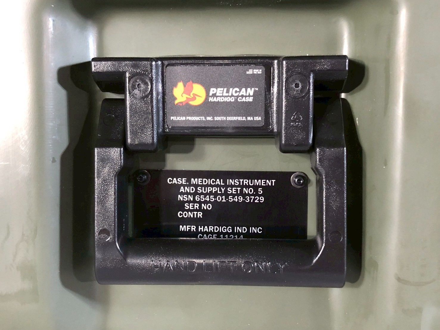 米軍放出品】未使用 ペリカン/ハーディッグ(Pelican-Hardigg) ボックス