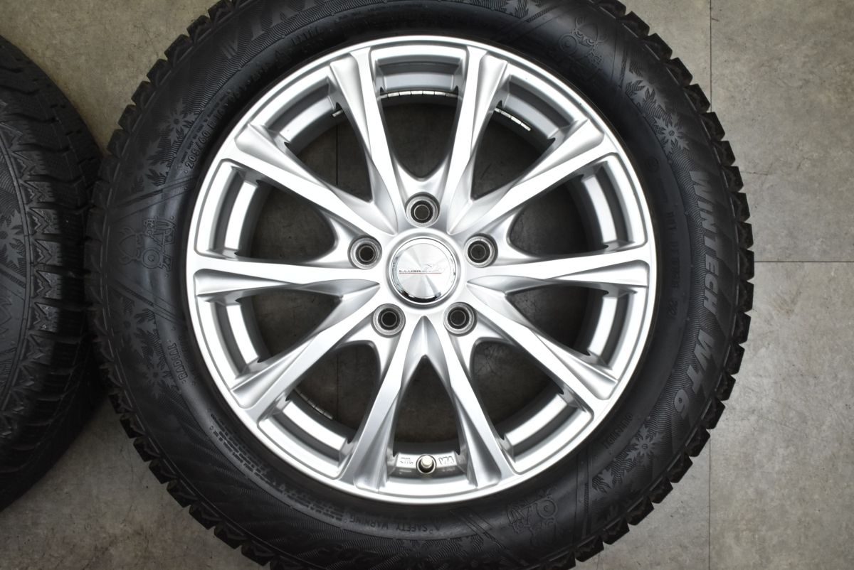 スタッドレス】Weds ILLUGA 16in 6.5J +53 PCD114.3 バイキング ウィン 