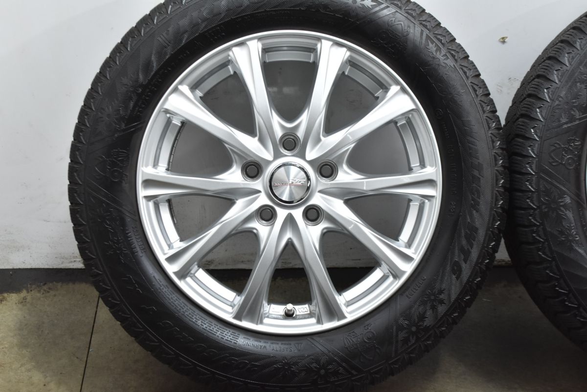 スタッドレス】Weds ILLUGA 16in 6.5J +53 PCD114.3 バイキング ウィン 