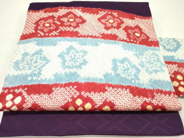 平和屋着物●九寸開き名古屋帯　雪輪花文　正絹　逸品　DABE1001op 平和屋着物○九寸開き名古屋帯 雪輪花文 正絹 逸品 DABE1001opの通販