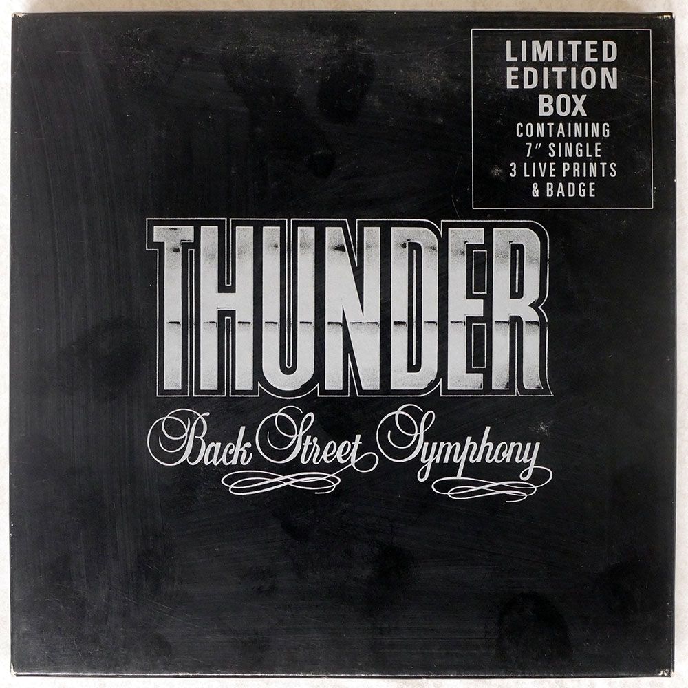 直筆サイン入レコード Symphony Street Back THUNDER THUNDER 【公式通販】 直筆サイン入レコード Symphony Street Back 洋楽