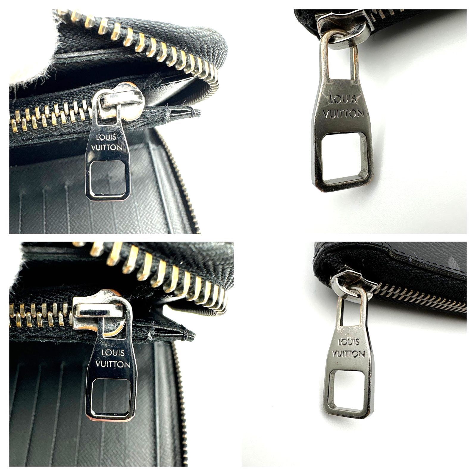 美品 】LOUIS VUITTON ルイヴィトン モノグラムエクリプス ジッピー 