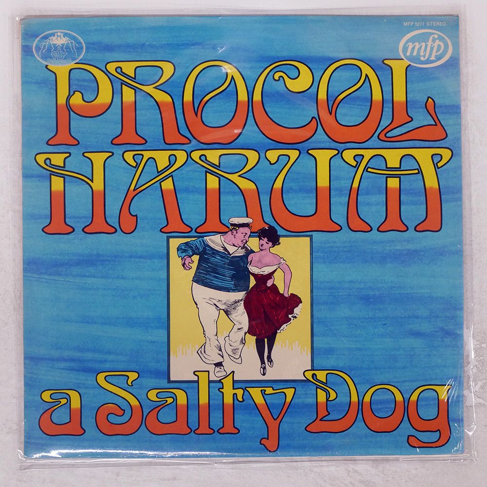 英 UK盤 PROCOL HARUM/A SALTY DOG/MUSIC FOR PLEASURE MFP5277 LP 