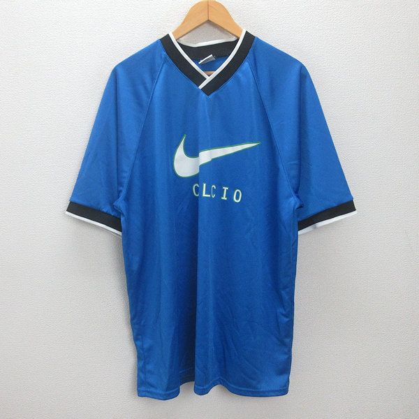 g□90s□ナイキ/NIKE ゲームシャツ/Tシャツ【XL】青/men's/79 g□90s□ナイキ/NIKE ゲームシャツ/Tシャツ【XL】青/men's/79