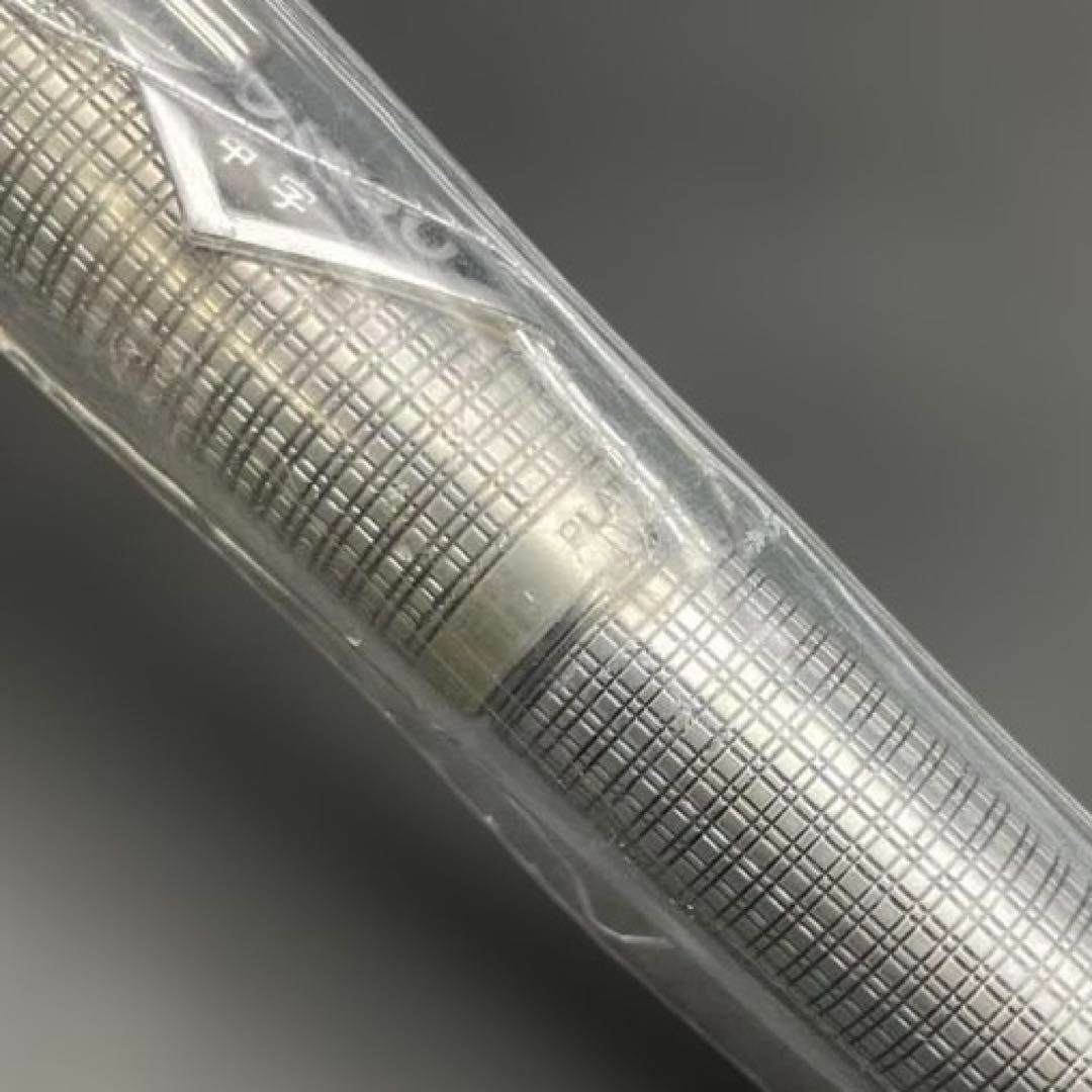 未使用 PLATINUM 万年筆 14K SV925 格子柄 箱付 未開封・未使用】プラチナ万年筆 スターリングシルバー 格子柄 中字
