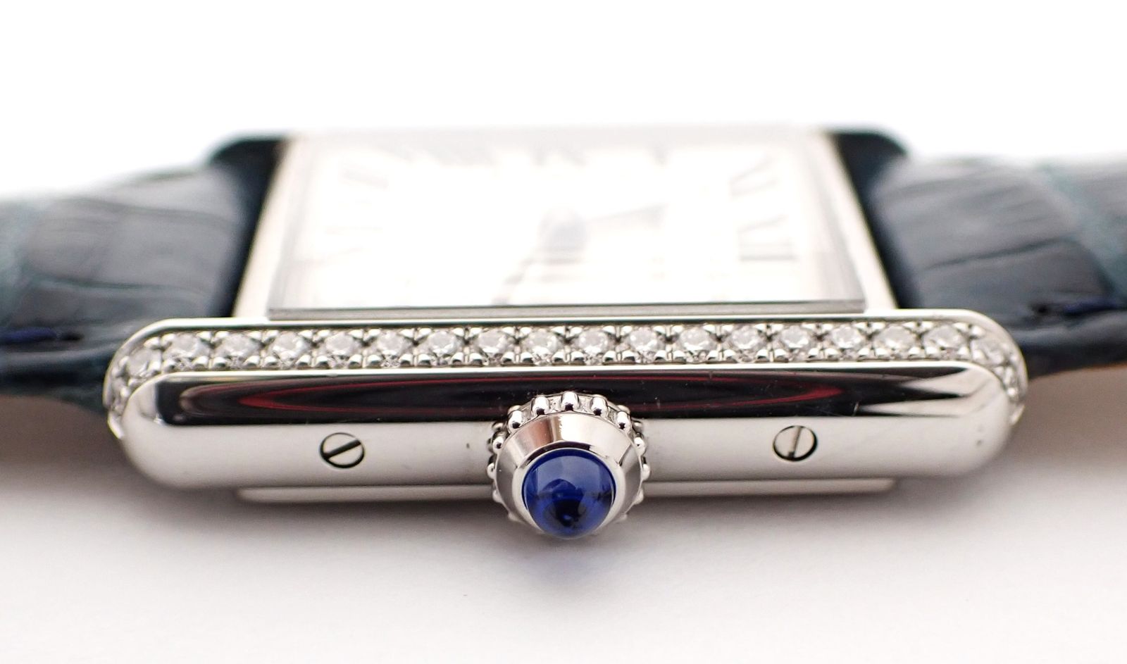 Cartier(カルティエ) マストタンクSM W4TA0016 ベゼルダイヤ(純正) SS