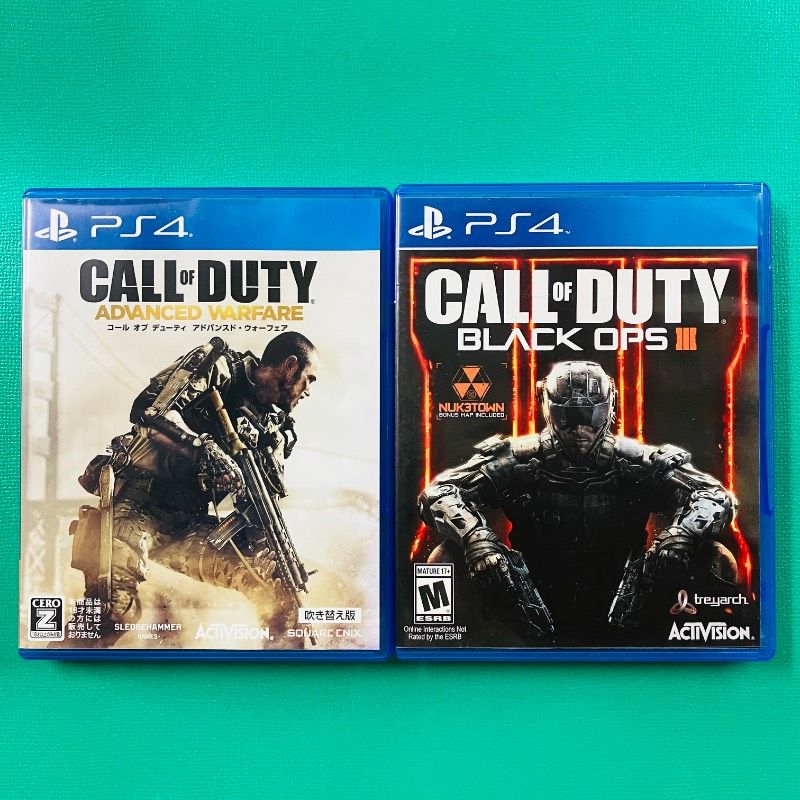 ディスク美品 2点セット】PS4 コール オブ デューティ アドバンスド 