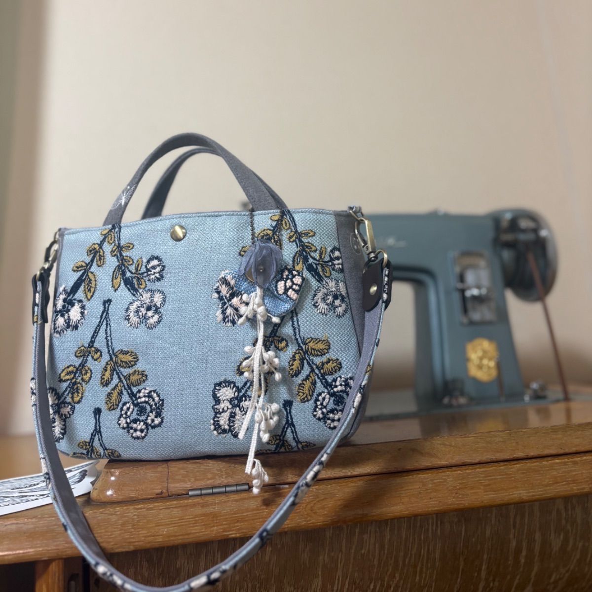 新作▪︎ミナペルホネン▪︎twins▪︎2wayワッフルサンドバッグ - メルカリ