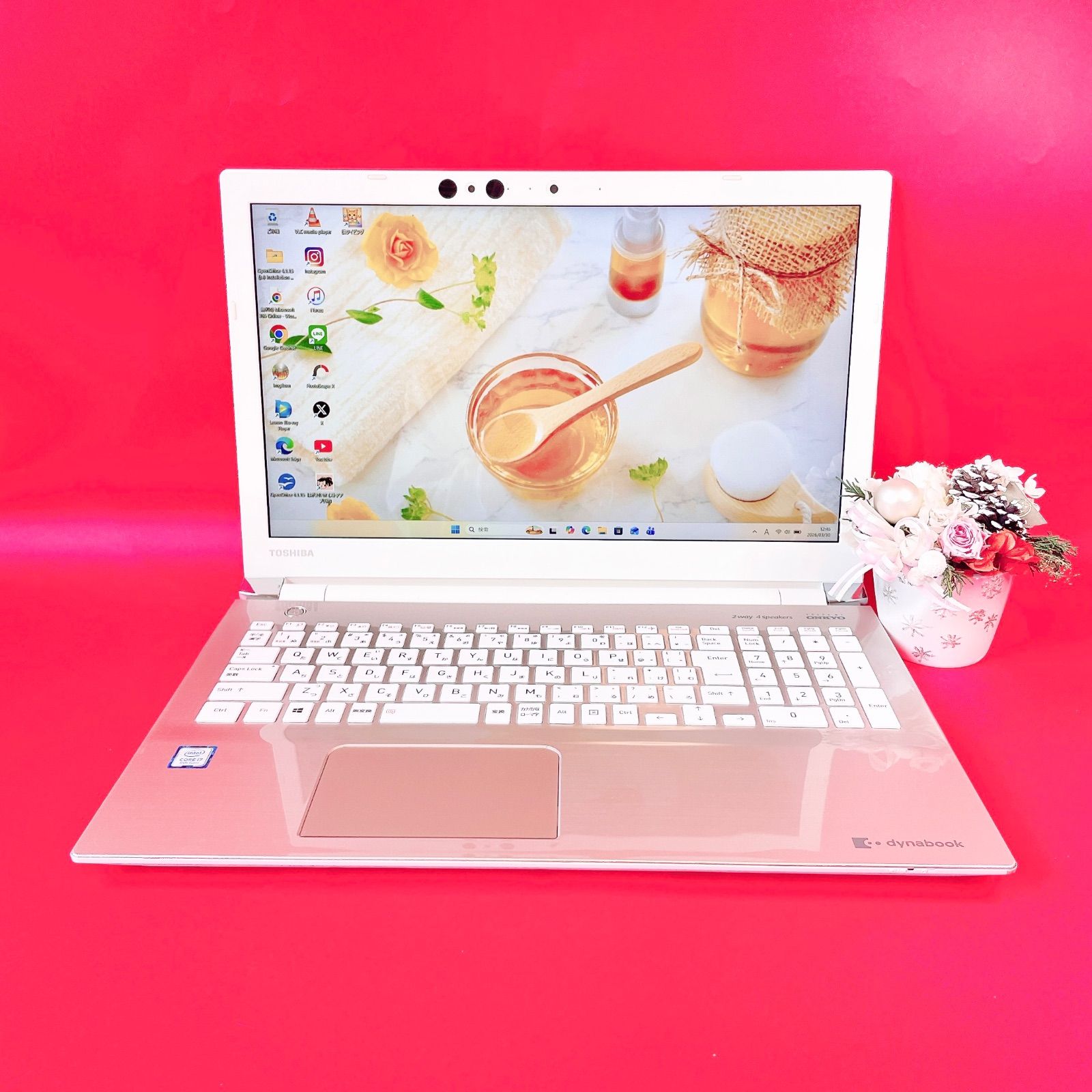 東芝 dynabook T75/GGS ゴールド Corei7 Windows11対応 - メルカリ
