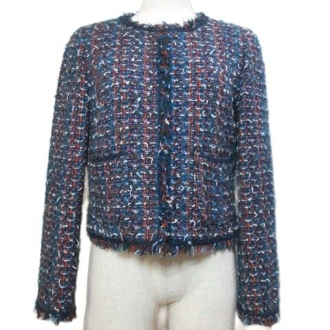 【ANAYI】アナイ × ジュール・トゥルニエ社製ツイードジャケット＆スカート アナイ ANAYI jules TOURNIER ジュール・トゥルニエ社製 ツイード