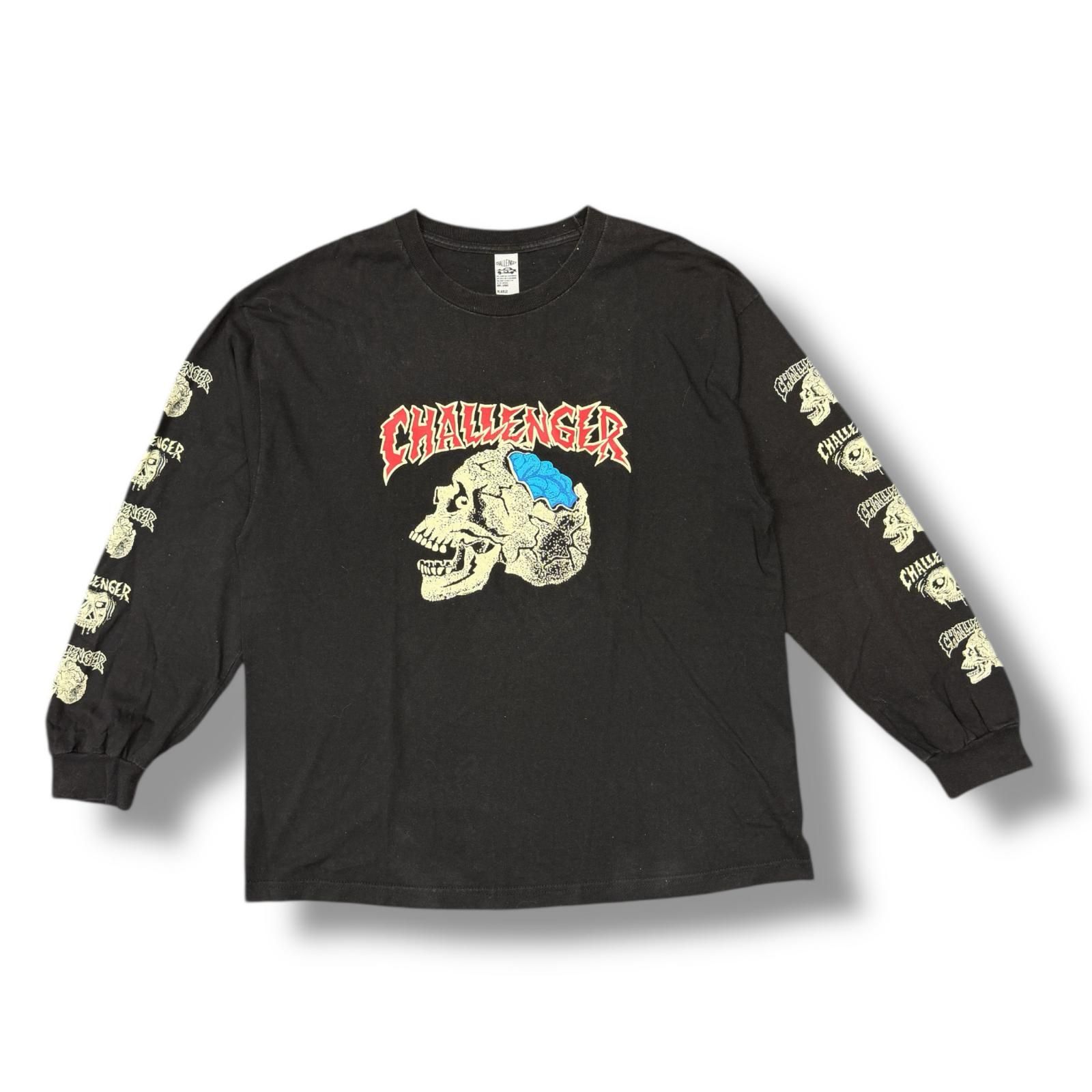 CHALLENGER 22AW ZOMBIE SKULL L/S TEE ゾンビスカル長袖Tシャツ 