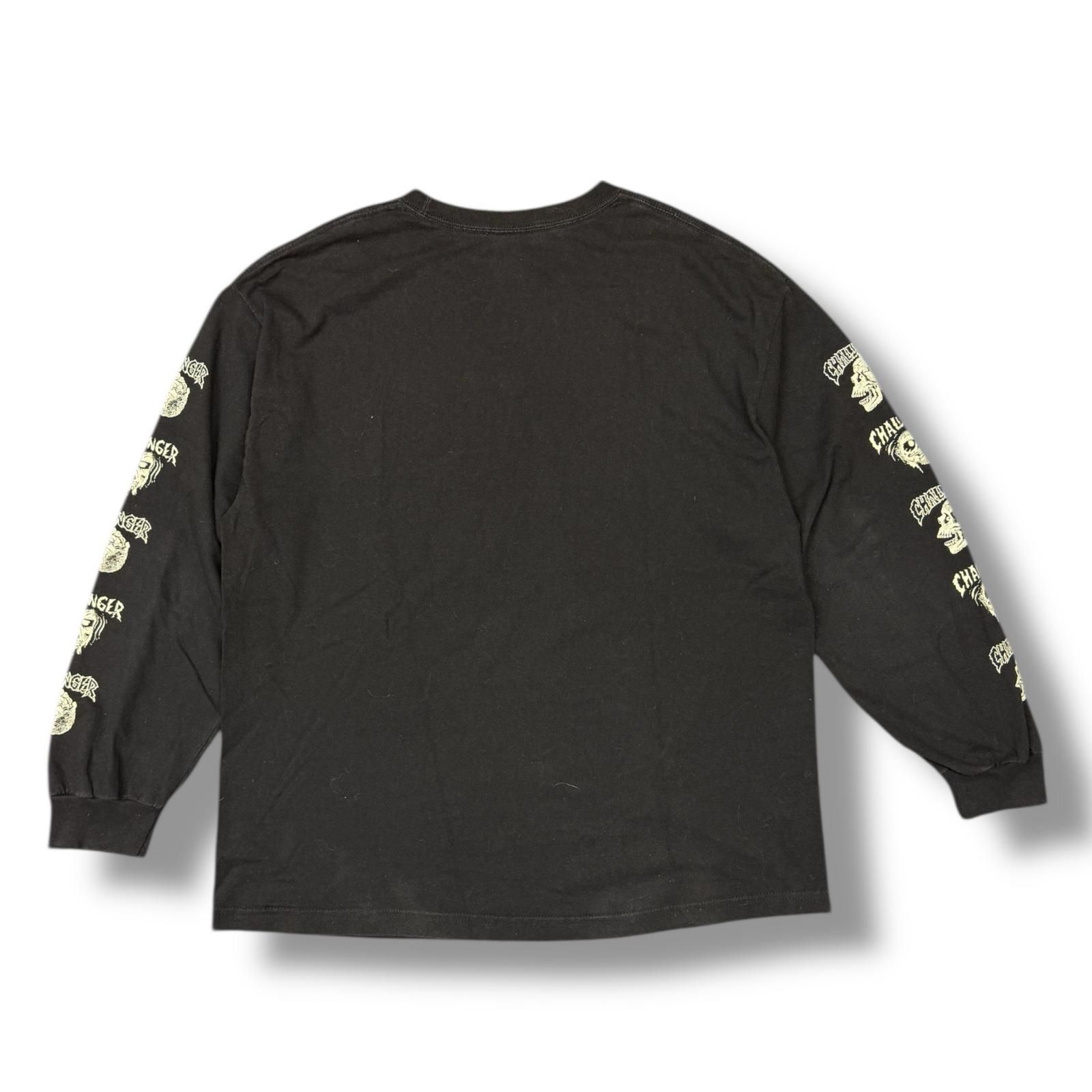 CHALLENGER 22AW ZOMBIE SKULL L/S TEE ゾンビスカル長袖Tシャツ 