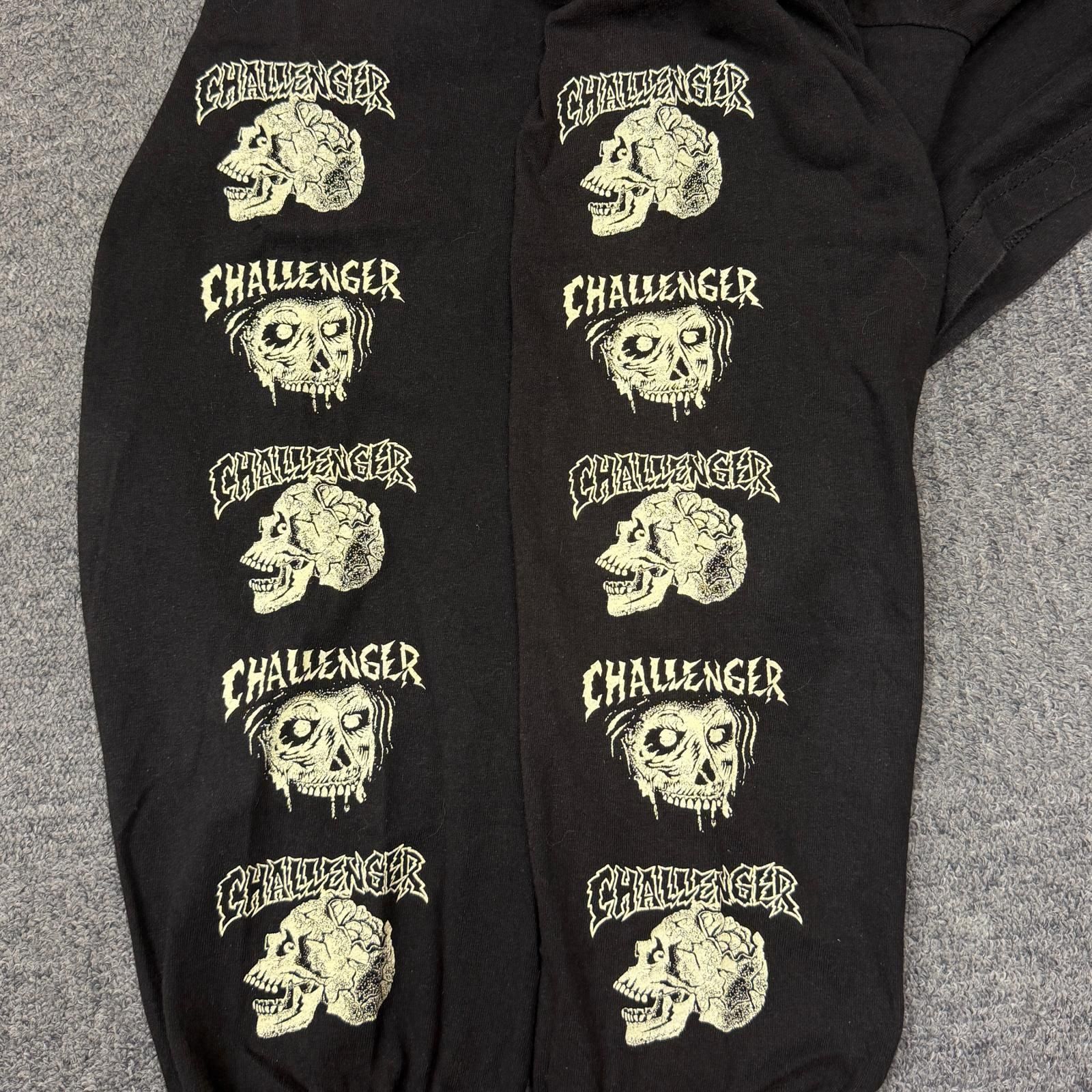 CHALLENGER 22AW ZOMBIE SKULL L/S TEE ゾンビスカル長袖Tシャツ 