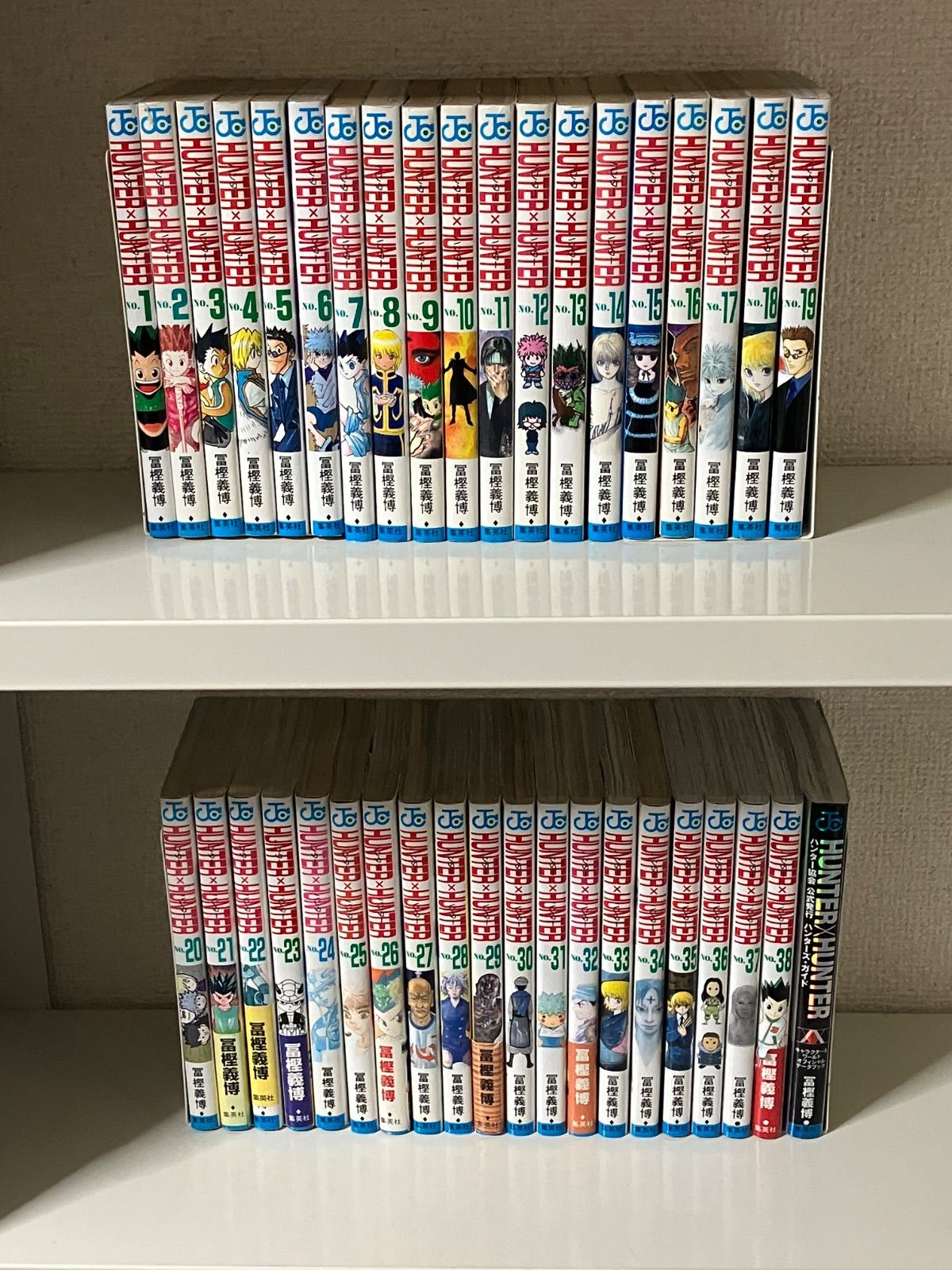 せ*で様 HUNTER×HUNTER 1〜38巻+ハンターズガイド　 全巻セット ハンターハンター 1〜38巻＋ハンターズガイド HUNTER×HUNTER せ*で様