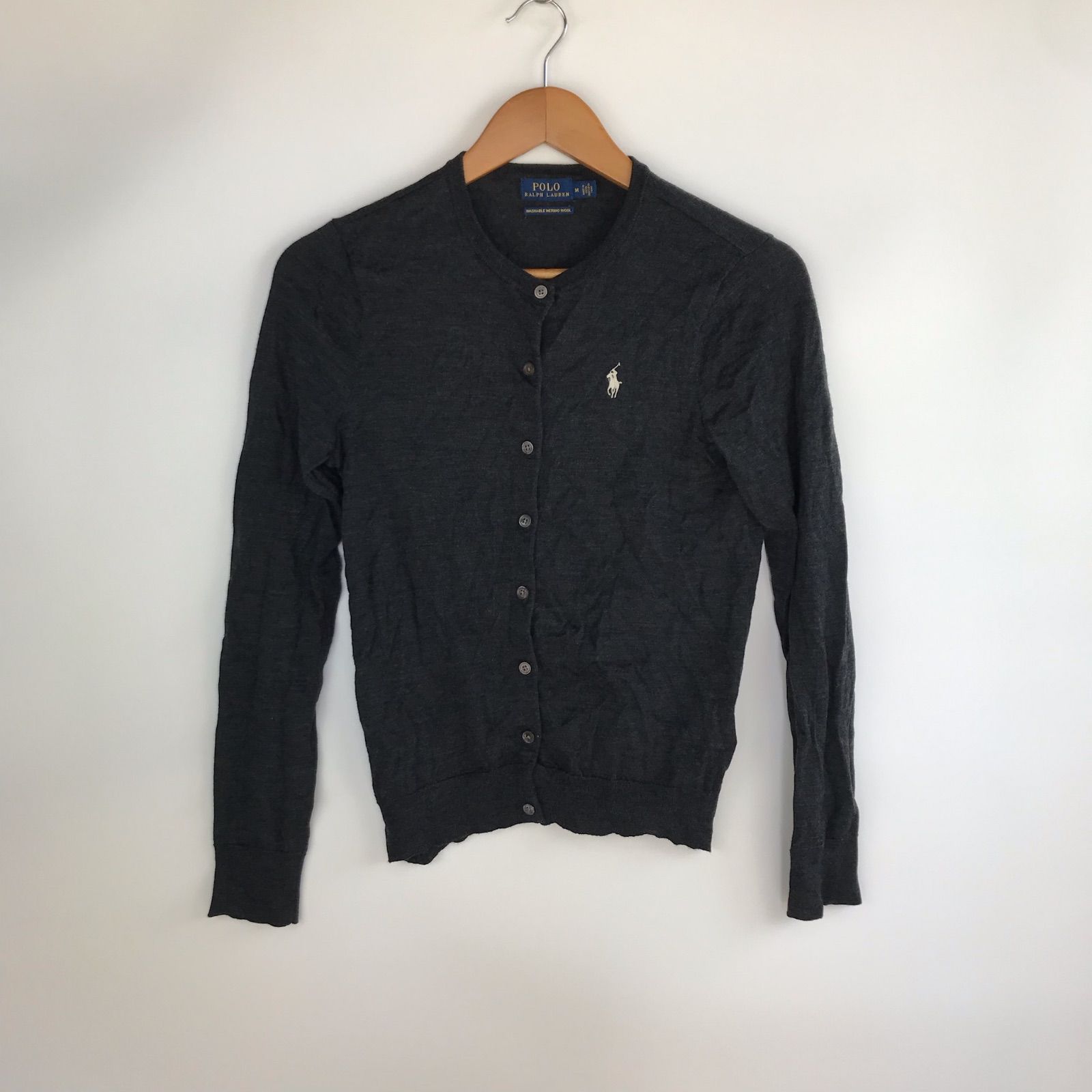 POLO RALPH LAUREN ウォッシャブルメリノウールカーディガン 