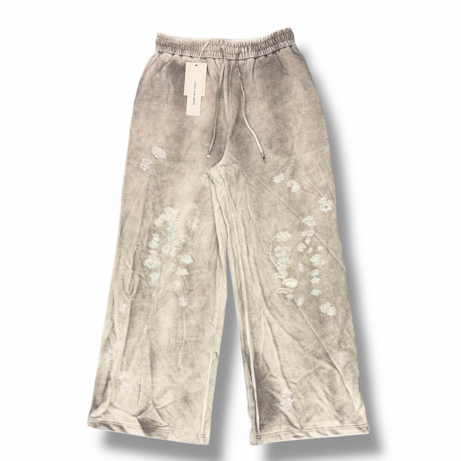 未使用 Feng Chen Wang WASHED SWEATPANTS ウォッシュド 未使用 Feng Chen Wang WASHED SWEATPANTS ウォッシュド