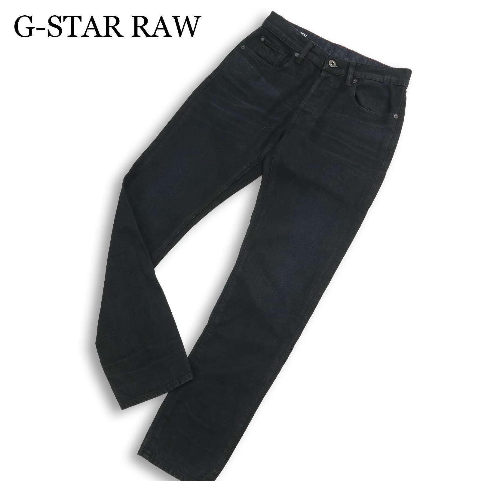 G-STAR RAW ジースター ロウ 【3301 SLIM】 USED加工 スリム 