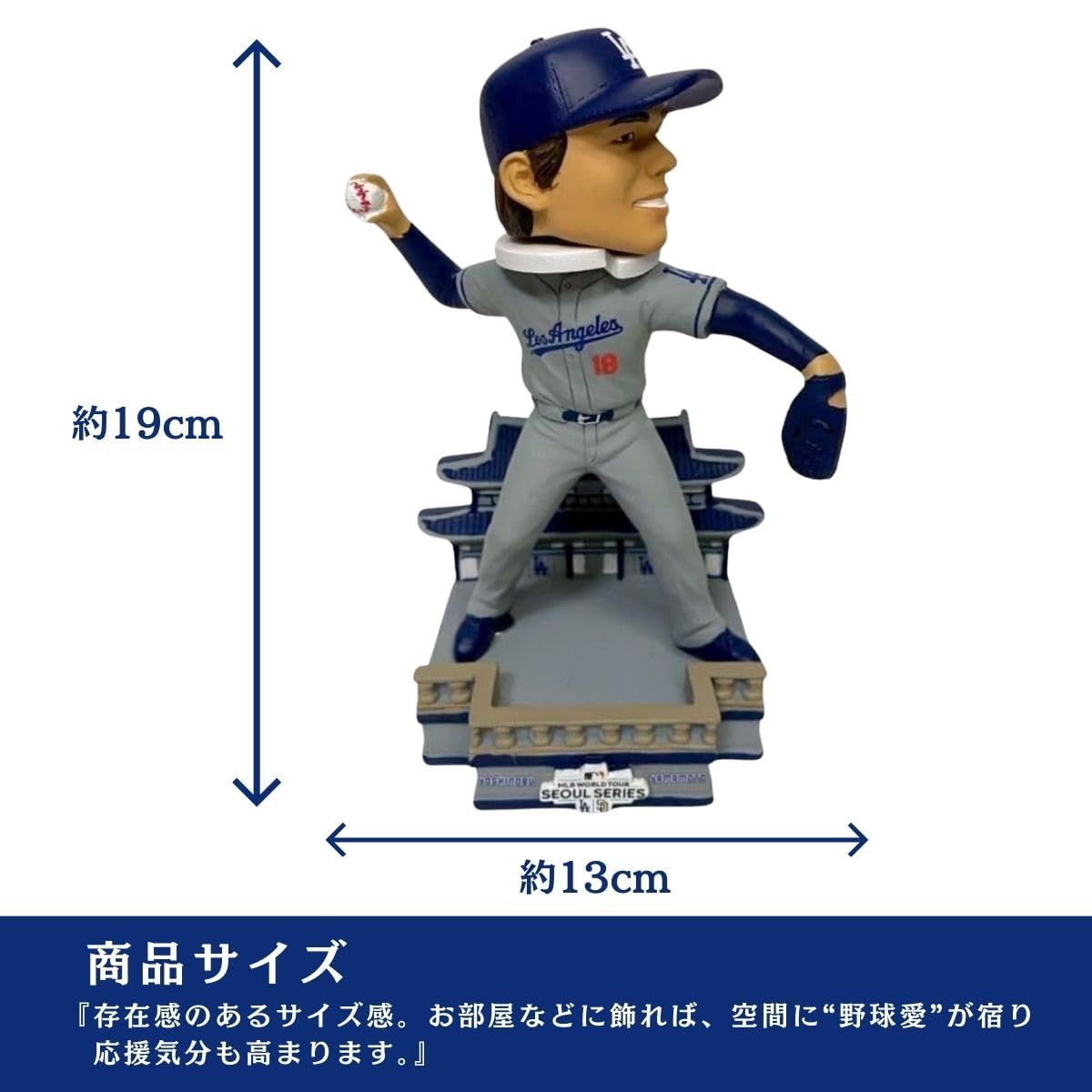 世界2024個限定】山本由伸 ボブルヘッド MLB 公式 FOCO フィギュア