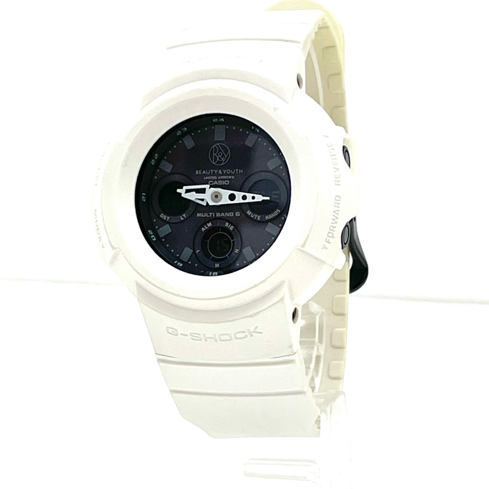 尾張小牧店】 中古 G-SHOCK | ジーショック 腕時計 ホワイト AWG 